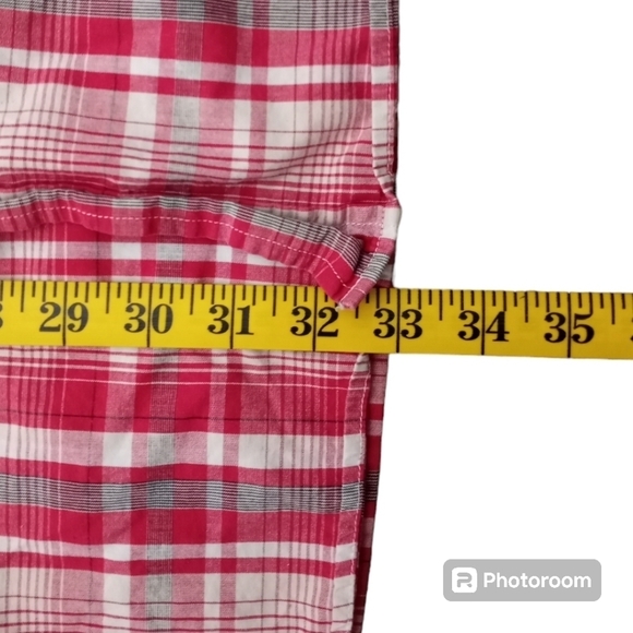 Barn Fly Mens Western Windowpane Plaid Button Down Shirt Size Large - Picture 10 of 12